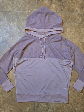 Pink Muted | SOHO SPORT | Mesh Detailed Athletic Hoodie